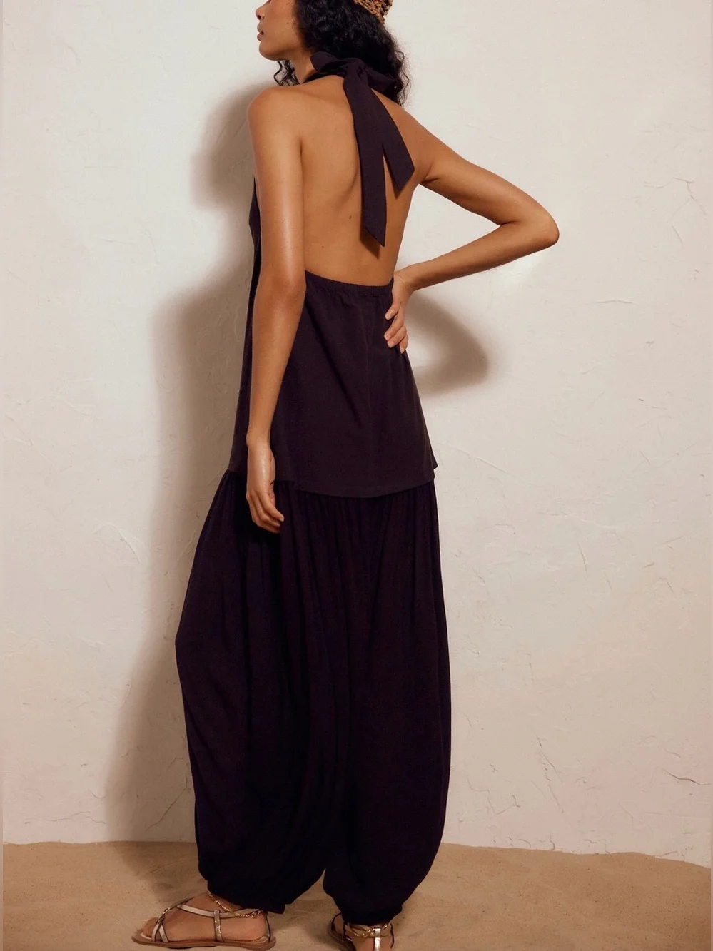 Free People Bretten One-Piece Jumpsuit         Color: Bitter Bark